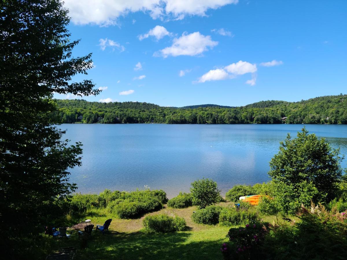 Le Lodge Du Lac Saint-Faustin 外观 照片